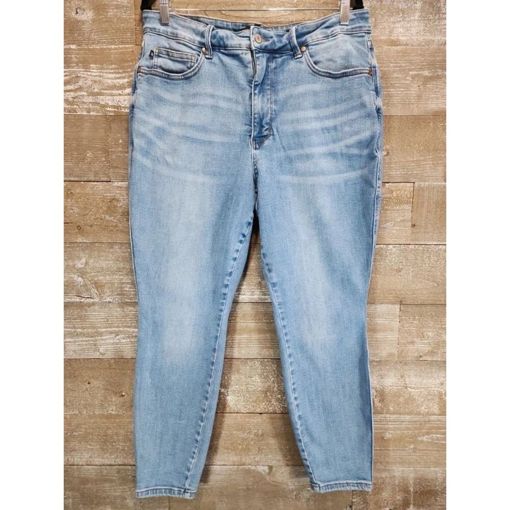 Judy Blue Skinny Fit Jeans Womens Plus Size 18W Light Wash Denim 5-Pocket